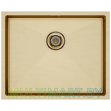 Кухонная мойка Paulmark Next PM215444-BG (брашированное золото)
